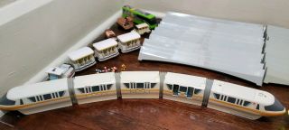 Disney World Monorail Playset,  Figures,  Ride Cars and More 3