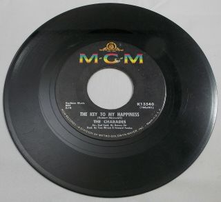 The Charades The Key To My Happiness 1966 Mgm Megarare Northern Soul 45rpm Sweet