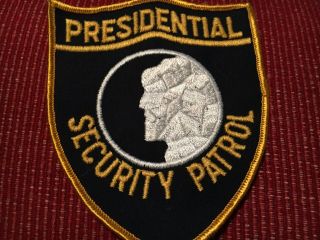 Hampshire Patch Presidential Security Patrol Old Man Of The Mountain