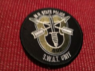 State Police Hampshire Police Patch Swat Unit Subdued