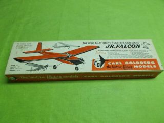 Vintage Carl Goldberg Jr.  Falcon R/c Balsa Kit