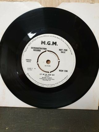 Northern Soul Wilson Pickett,  Let Me Be Your Boy British Mgm Demo Tamla Motown