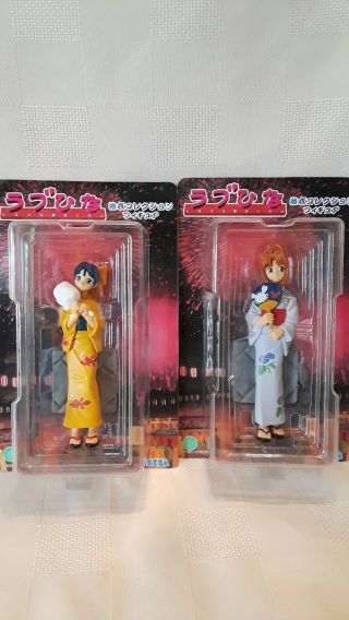 Love Hina Matsuri Figures,  Naru & Shinobu,  Sega Prizes,  2002