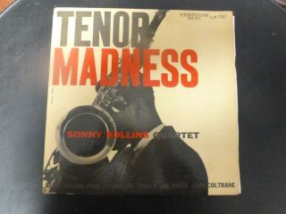Sonny Rollins Tenor Madness Vg,  Lp Prestige 7047 Rvg Dg Nyc