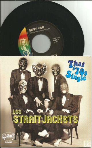 Los Straitjackets Surf 49 Unreleased Trx Limited 7 Inch Vinyl 2012 James Gang