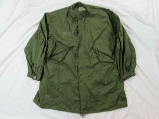 Vtg Nos 80s 1985 Us Army Sz Large Fish Tail Parka Field Coat Jacket M - 65