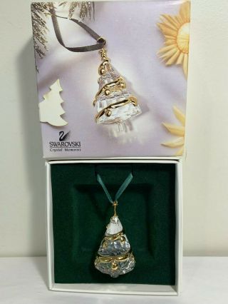 Swarovski - Crystal Memories Christmas Tree Ornament - W/box -