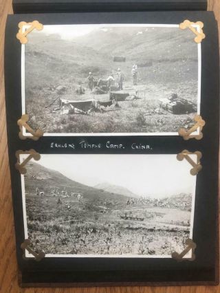 1930s Photo Album Hms Eagle Malta China Bombay Hong Kong Erlang Military Camp
