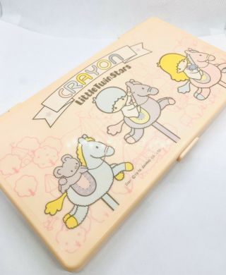 Vintage Sanrio Little Twin Stars 1976 Crayon Box