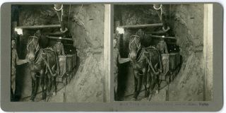 Stereoview : Copper Mining Butte,  Montana By N.  A.  Forsyth (1)