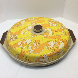 Vintage Salton Automatic Hot Pizza Keeper Warming Tray Party Platter Server Ws3