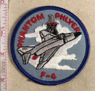 Usaf F - 4 Phantom Phlyer Patch 1980’s Small