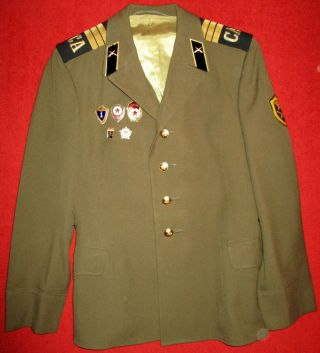 Ussr Soviet Army Artillery Dembel Dmb Dress Uniform Jacket Coat
