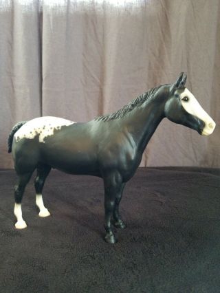 Breyer Appaloosa - 1990 Performance Horse 499610 - Black Sears Sr
