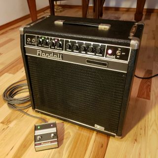 Randall Rg80 112 - Sc Vintage Guitar Amp With Foot - Switch,  Celestion Speaker