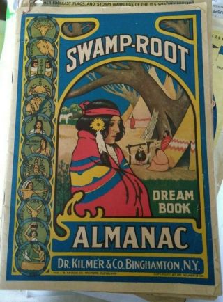 1934 Swamp Root Almanac,  Dr.  Kilmer & Co. ,  Binghamton,  N.  Y.