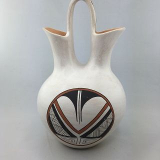 Vintage Native American/Pueblo Wedding Vase - Chris Teller,  Isleta,  NM 2
