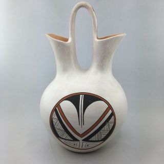 Vintage Native American/Pueblo Wedding Vase - Chris Teller,  Isleta,  NM 3