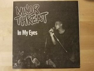 Minor Threat In My Eyes 7 " With Extra Lyric Sheet And More