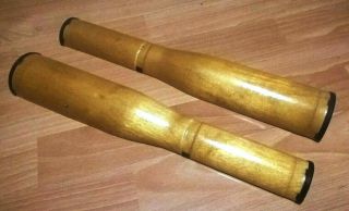 Soviet 2 X Wooden Heat Shield Plates Rpg Toy 7 Cover Light Color