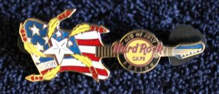 Hard Rock Cafe Pin - Limited Edition 200 - Boston 2007 4th Of July