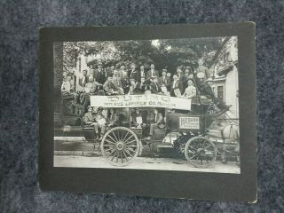 1908 Photo Hebard & Duting Wilbur Lumber Co.  Managers Annual Milwaukee Wi