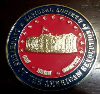 National Society Daughters Of The American Revolution Challenge Coin Dar