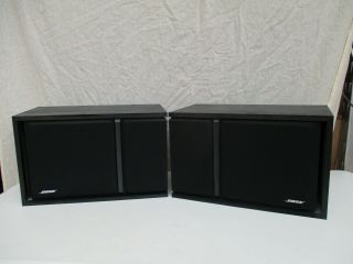 2 Vintage 1991 Bose 301 Series Iii Direct Reflecting Speakers Black Bose Speaker