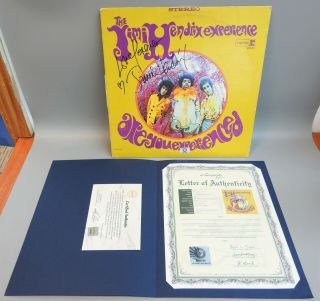 The Jimi Hendrix Experience Signed Lp With Certificate Of Authenticity
