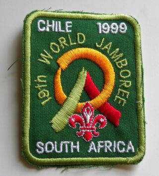 1999 19th World Scout Jamboree South Africa Contingent Patch