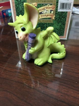 Real Musgrave Whimsical Pocket Dragons - Purple - 1995
