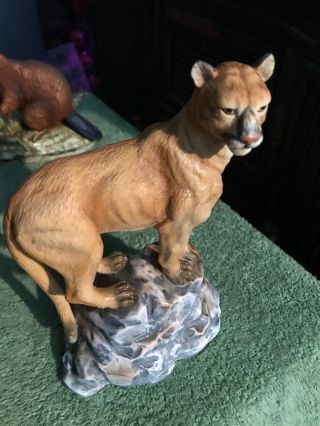 The Mountain Lion Ny Perillo,  Limited Edition Figurine,  Artaffects 1989