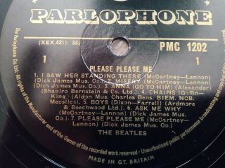 Beatles - Please Please Me - Early Black & Gold Pressing -,  Vinyl