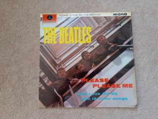 Beatles - Please Please Me - Early Black & Gold Pressing -,  Vinyl 3