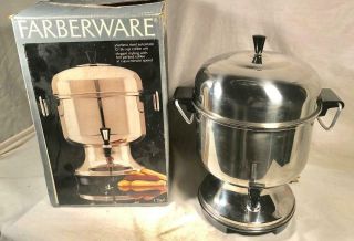 Farberware Stainless Steel Automatic 12 - 36 Cup Coffee Urn