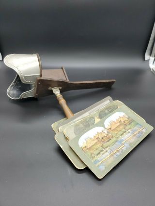 Antique 1904 Monarch Keystone View Co.  Stereoscope Viewer