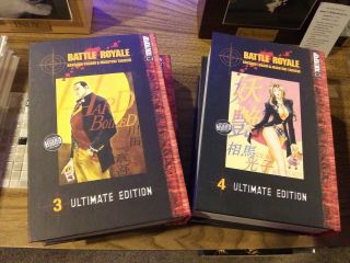 Battle Royale Ultimate Edition Hc Vol.  1,  2,  3,  4 Tokyo Pop Oop Takami