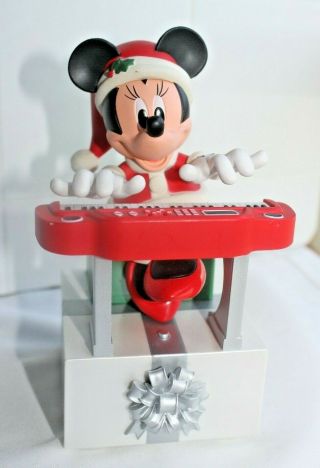 Hallmark Disney Wireless Musical Band 2013 Mickey Minnie Mouse Christmas 6 " High
