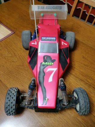 Team Associated Rc10 Worlds Graphite Vintage Buggy Associated Mip