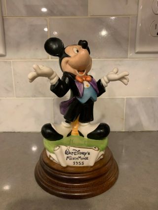 Disney Mickey Mouse 1955 Porcellane Laurenz Capodimonte N 