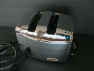 Vintage Sunbeam Radiant Control Automatic Toaster T - 35 Usa