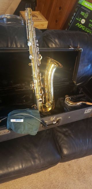 Vintage Bundy Ii The Selmer Company Tenor Saxophone W/ Case