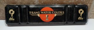 Vintage Prang Water Colors - American Crayon Company Sandusky Ohio Tin