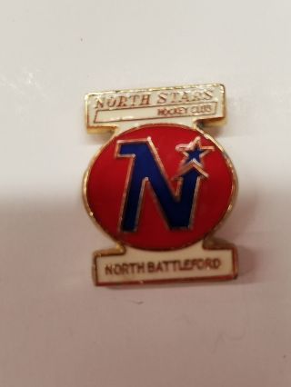 Northstars Hockey Club North Battleford Saskatchewan Lapel Hat Pin 496