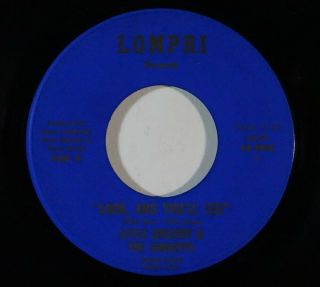 Sweet Soul/funk 45 Little Gregory & Concepts Look & Youll See/get Away On Lompri