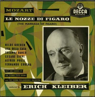 Decca Box Sxl 2087 - 90 Wbg Mozart Nozze Di Figaro Kleiber Casa Danco Gueden Siepi