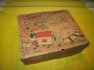 Lionel Donald Duck Handcar Box Only