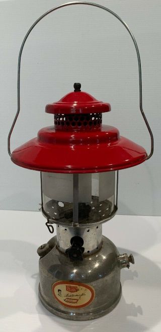 Vintage Ted Williams Sears Stainless Steel Gas Lantern