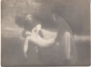 Vampyr By Carl Dreyer 2 People Carry A Body Vintage Photo