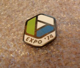 Expo 1974 Worlds Fair Spokane Washington Souvenir Pin